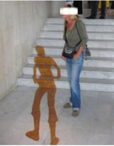 My Travelling Shadow • 365cm x 90cm • Latex